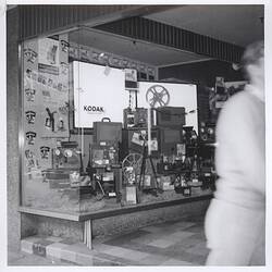 Photograph - Kodak Australasia Pty Ltd, Shop Front Display, Hobart, Tasmania, circa 1959