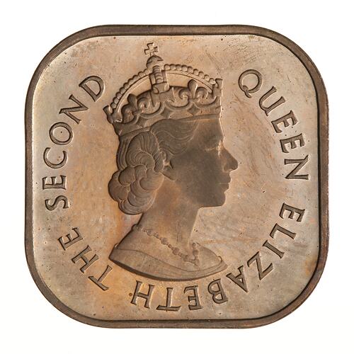 Proof Coin - 1 Cent, Malaya & British Borneo, 1956