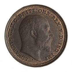 Coin - 1/3 Farthing, Malta, 1902