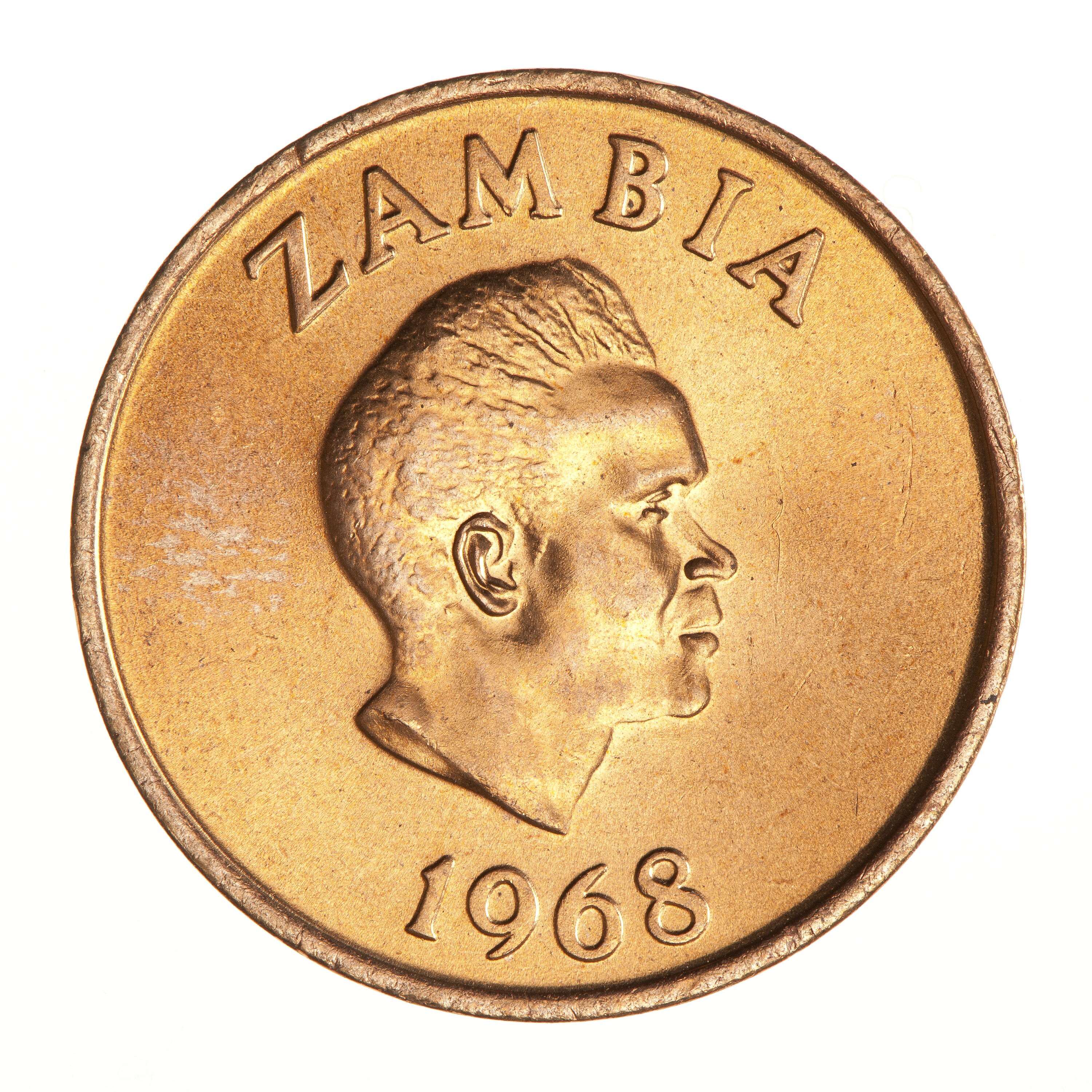 Coin - 2 Ngwee, Zambia, 1968