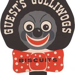 Fan - Guests Golliwogs Biscuits, Cardboard, circa 1960