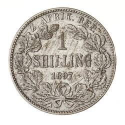 Coin - 1 Shilling, South Africa, 1897