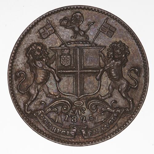 Coin - 1 Pice, Madras Presidency, India, 1825