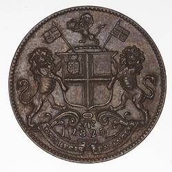 Coin - 1 Pice, Madras Presidency, India, 1825