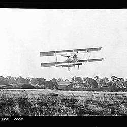 Negative - Duigan Aircraft in Flight, circa 1911