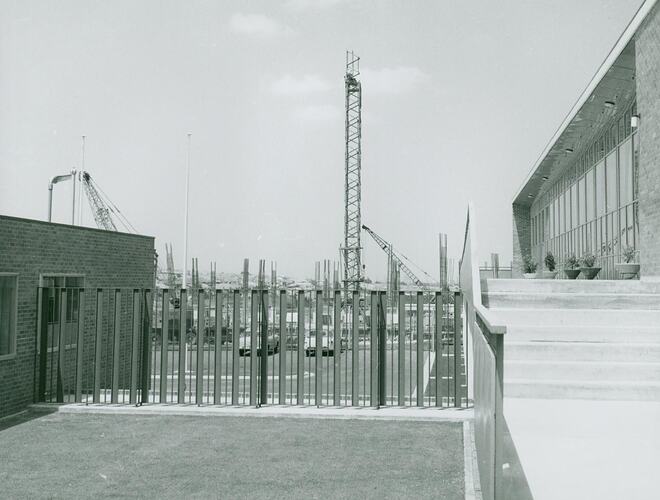 Photograph - Kodak Australasia Pty Ltd, External View of Building 9, Staff Amenities, Kodak Factory, Coburg, circa 1963