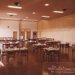 Photograph - Kodak Australasia Pty Ltd, Dining Room, Kodak Factory, Coburg, circa 1963