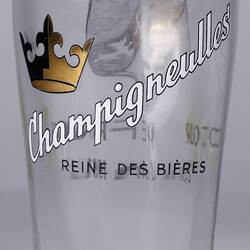 Drinking Glass. Tour De France souvenir, 1961.