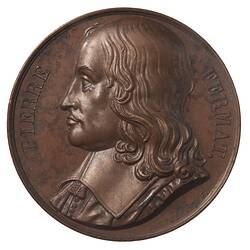 Medal - Pierre Fermat, France, 1822