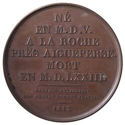 Medal - Michel de l'Hospital, France, 1817