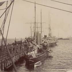 Photograph - Australian Squadron at Hobson's Bay, Williamstown, Victoria, circa 1890