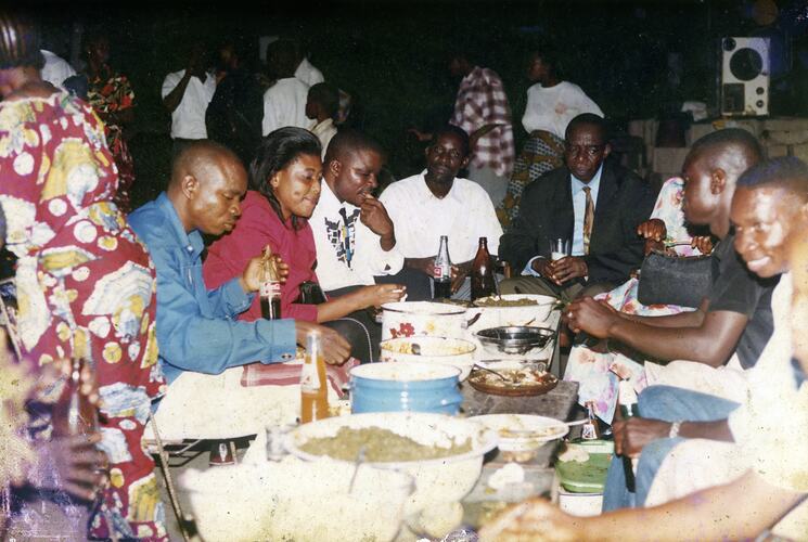 Guests, Wedding Celebration, Nickel & Gertrude Mundabi,  Congo