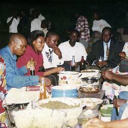 Digital Photograph -  Guests, Wedding Celebration, Nickel Mundabi Ngadwa & Gertrude Lenda, Democratic Republic of Congo, 4 Dec 1999