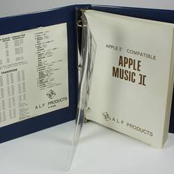 Owner's Manual - Apple Music II, Androbot, Robot, Topo, 1980