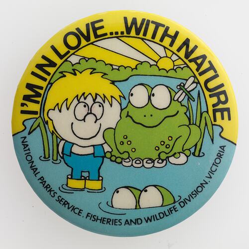 Badge - I'm In Love With Nature
