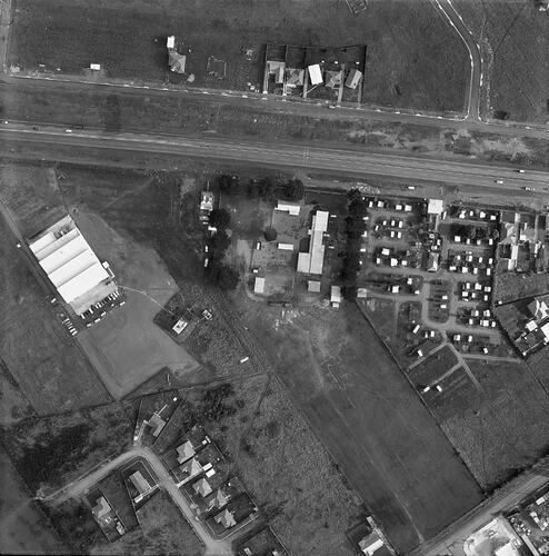 Negative - Aerial View of Clayton, Victoria, 1959
