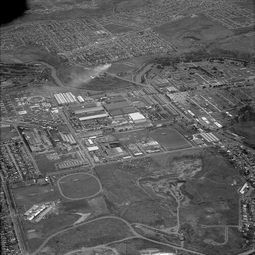 Negative - Aerial View of Maidstone & Maribyrnong, Victoria, 1970-1974
