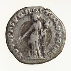 Coin - Denarius, Emperor Trajan, Ancient Roman Empire, 103-111 AD