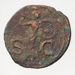 Coin - As, Emperor Claudius, Ancient Roman Empire, 50-54 AD