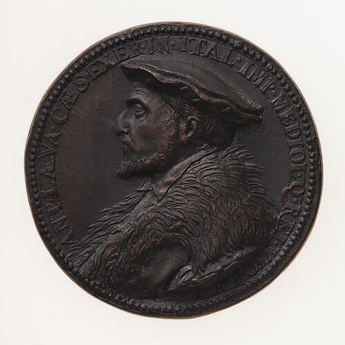 Electrotype Medal Replica -  Antonio de Leyva