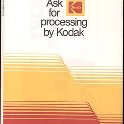 Envelope - Photographs, Kodak Australasia Pty Ltd, 'Color Photos', 1984