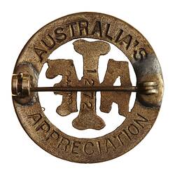 Badge - Australian Army Nursing Service, Australia, 1916