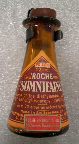Packet - Drug, Somnifaine (Aprobarbitone), Hoffman-la-Roche Chemical Works Ltd., circa 1930