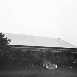 Glass Negative - Farm House, circa 1900s