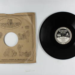 Disc Recording - Edison, Double-Sided, 'Schlummerlied' & 'Minuet in G', 1918-1929