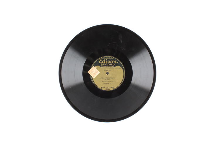 Disc Recording - Edison, Double-Sided, 'Aida - Selections' & 'Carmen - Selections', 1925-29