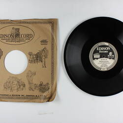 Disc Recording - Edison, Double-Sided, 'Princesita' & 'Al Pie de tu Ventana',1924-1929