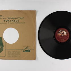 Disc Recording - His Master's Voice, Double Sided, 'Non Piangere, Liu (Weep Not, Liu)' and 'Nessun Dorma (None Shall Sleep)' from Turandot (Puccini), 1927-1956