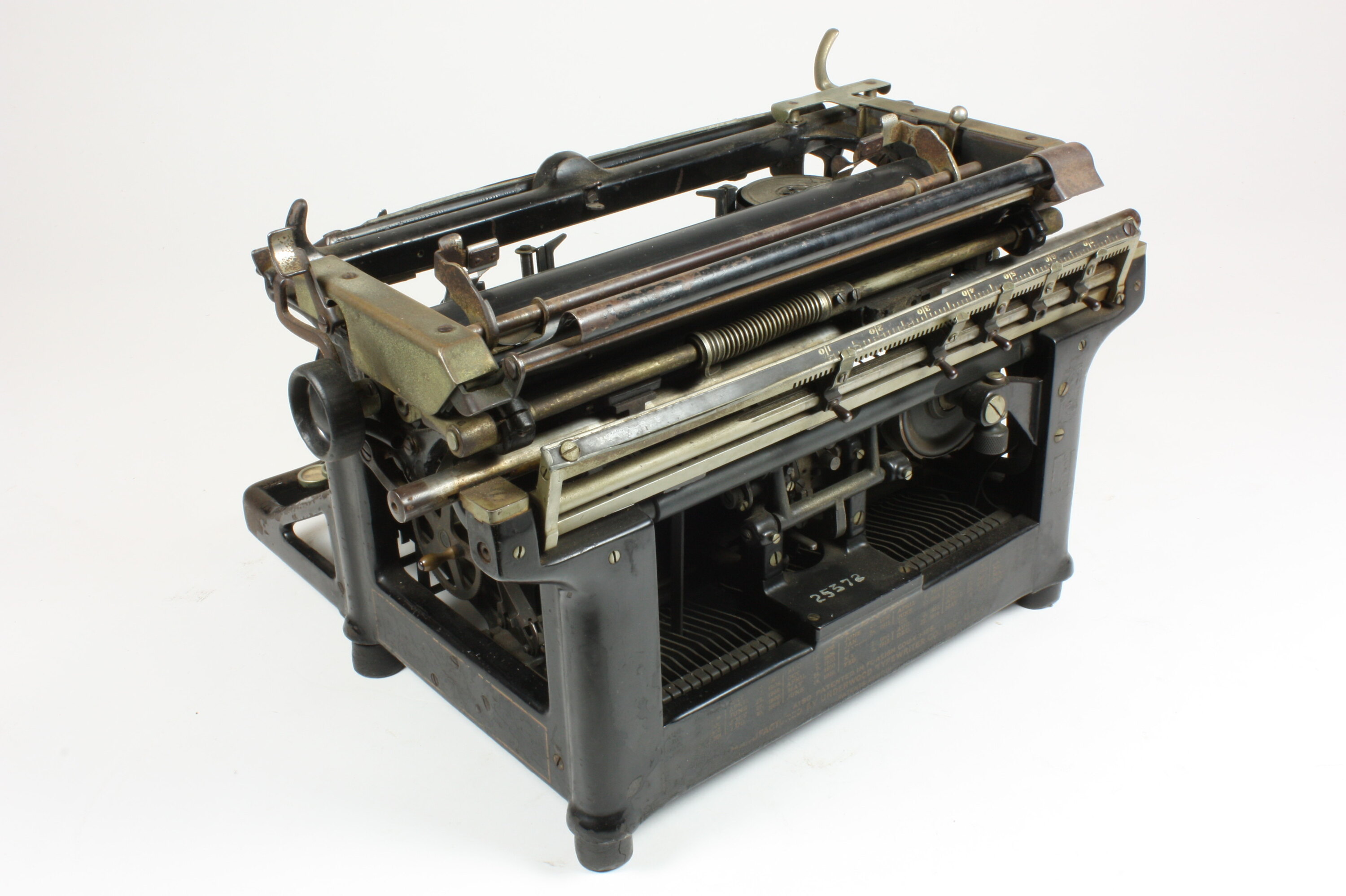 ベルント・ペーターセン Worts Mobel DK ローズウッド 1950年代 Typewriter - Underwood Typewriter Company, Model No. 5, 1924