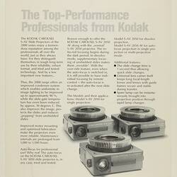 Flyer with pictures and text.