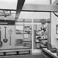 Agricultral display in Swinburne Hall, Science Museum, Melbourne, c. 1970