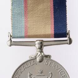 Medal - Australia Service Medal 1939-1945, Specimen, Australia, 1945 - Reverse