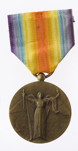 Medal - Victory Medal 1914-1918, Cuba, 1918 - Obverse