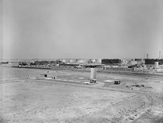 Oil Refinery, Altona, Melbourne, Victoria, Feb 1959