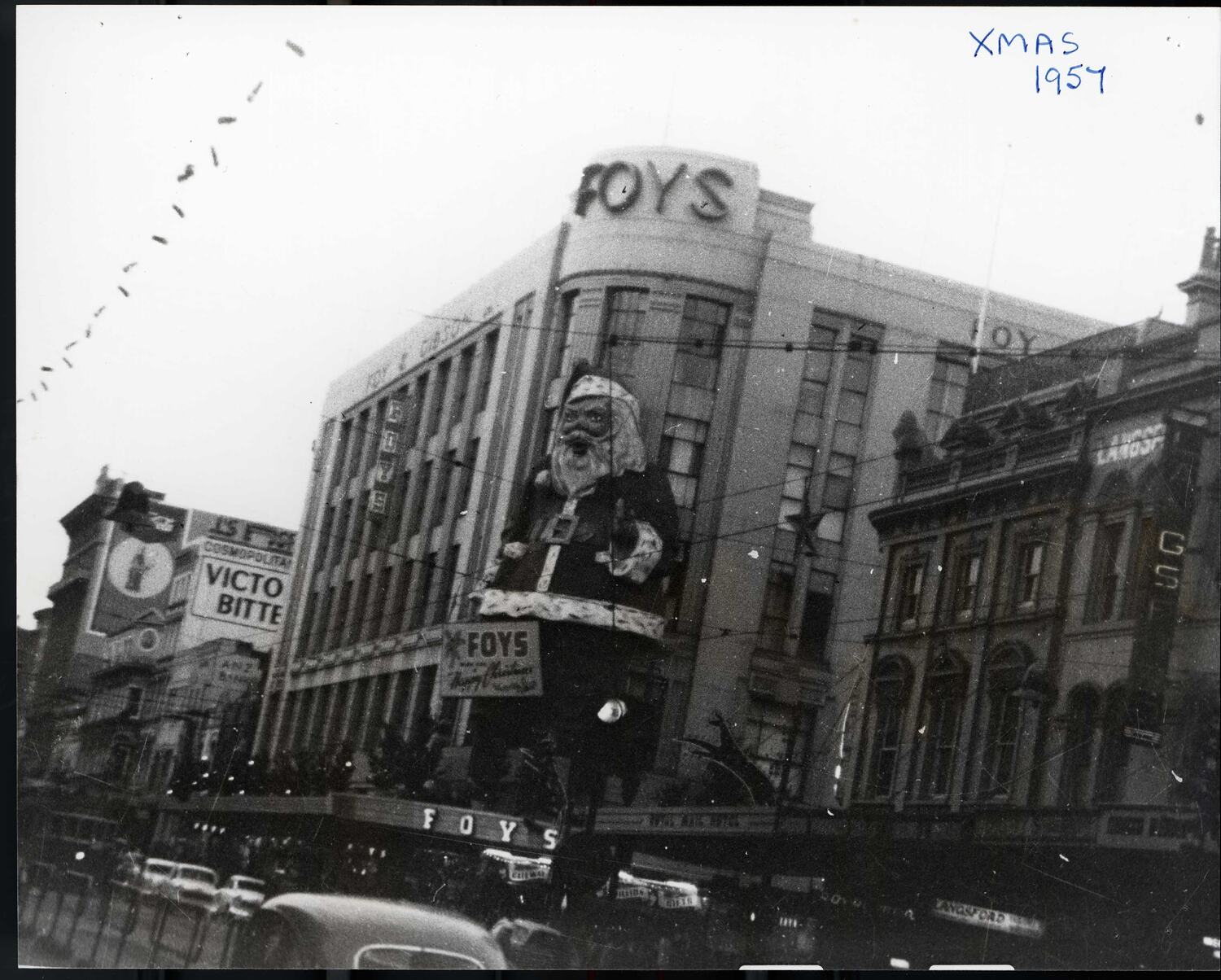 Photograph Foys Department Store Decorated for Christmas, Melbourne
