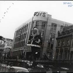 Photograph - Foys Department Store Decorated for Christmas, Melbourne, Dec 1957