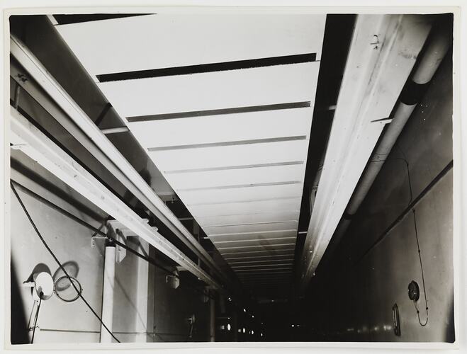 Kodak Australasia Pty Ltd, Paper Coating Room 'Drying Alley' Ceiling, Abbotsford, circa 1940's-1950's