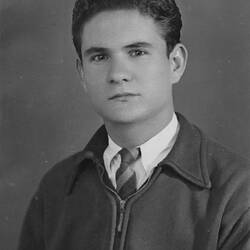 Digital Photograph - Portrait of Jan Aziz, 1949