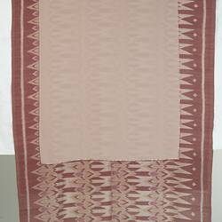 Sarong - Men's Pink & Maroon Cotton, Zurlia Istiviani Usman, EMAAN Store, Sydney Road, Coburg 2020