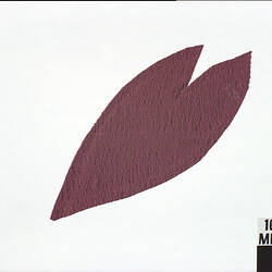 Artificial Flower - Crimson/Purple Crepe, circa 1950s-1970s
