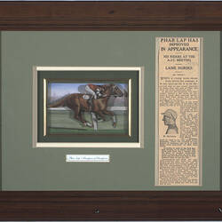 Picture - 'Phar Lap: Champion of Champions', Framed, 1996