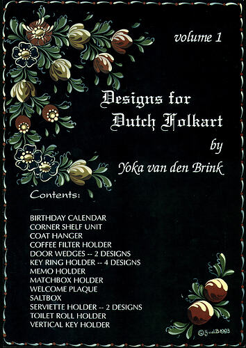 Reference Sheets - Hindeloopen Folk Art