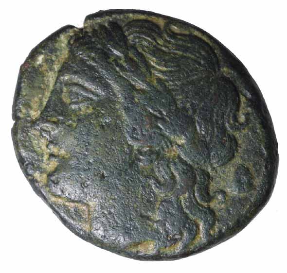 Coin - Ae.21, Rhegium, circa 250 BC