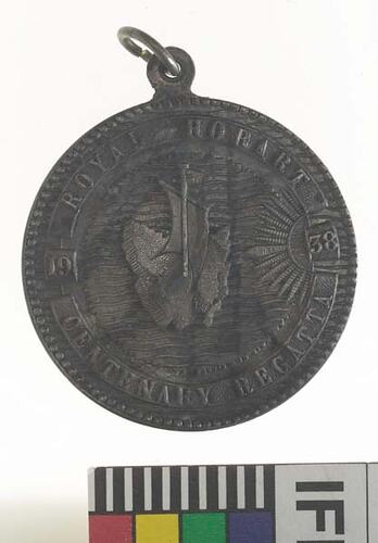 Medal - Royal Hobart Centenary Regatta,1938 AD