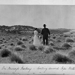Photograph - 'On Murray's Rookery, Looking Towards Cape Wollomai', by A.J. Campbell, Phillip Island, Victoria, Mar 1902