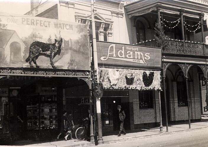 Photograph - Street Scene, Ballarat, 1939
